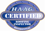 Certified Roof inspector